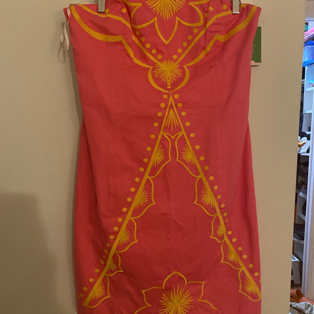 Lilly Pulitzer Bowen Embroidered Dress 14